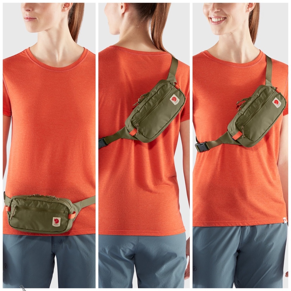FJALLRAVEN Green Lightweight Unisex Minimalist Waterproof High Coast Hip Pack - Picture 16 of 16